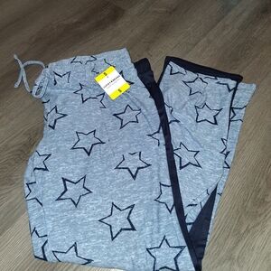 Lucky Brand Gray Star (2pk) Pajama Pants